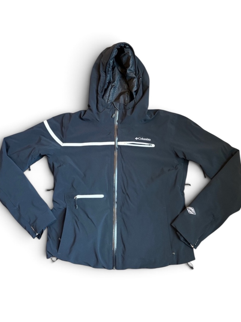 Columbia Roffe Insulated Ski/Snowboard Jacket Women’s XL Black Omni-Heat